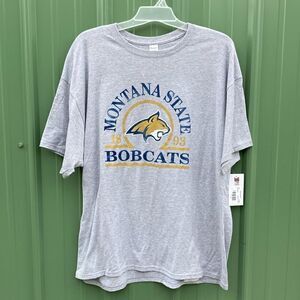 Montana Bobcats Football Short Sleeve Sports T-Shirt Size 2X